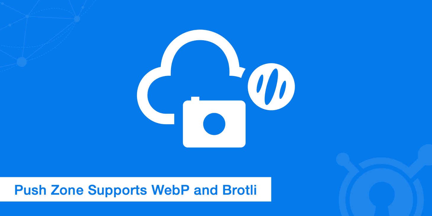 Push Zone Supports WebP and Brotli