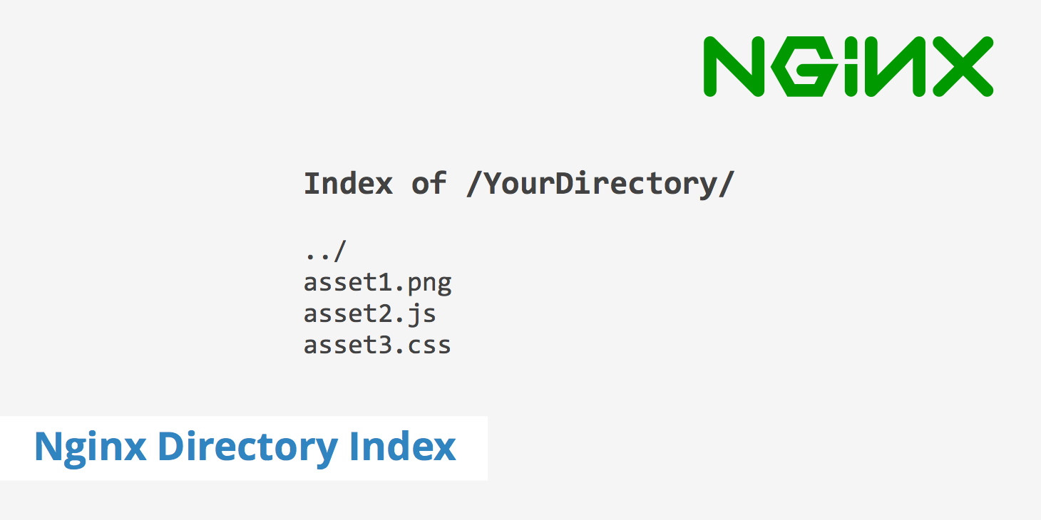 Enabling the Nginx Directory Index Listing