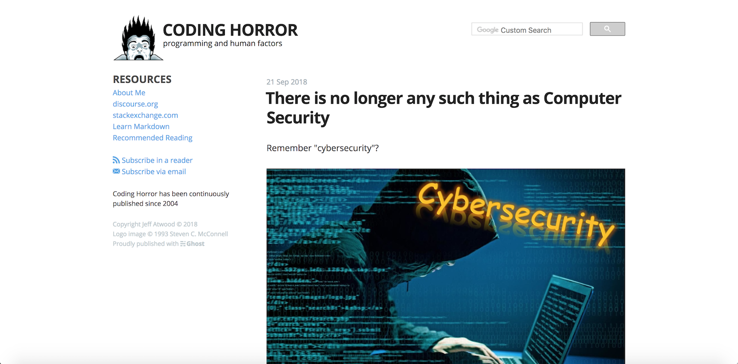 codinghorror