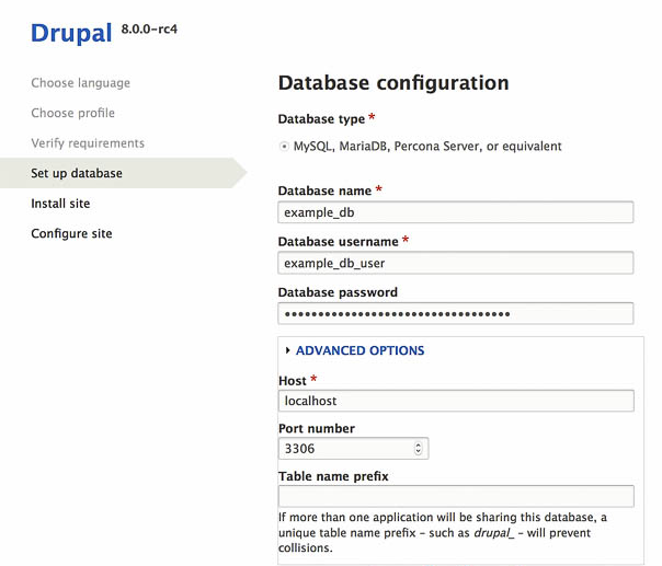 drupal 8 database prefix