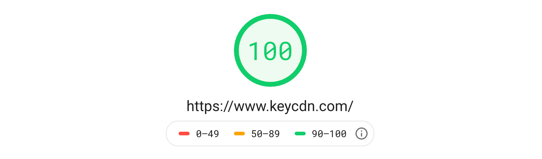 google pagespeed insights 100