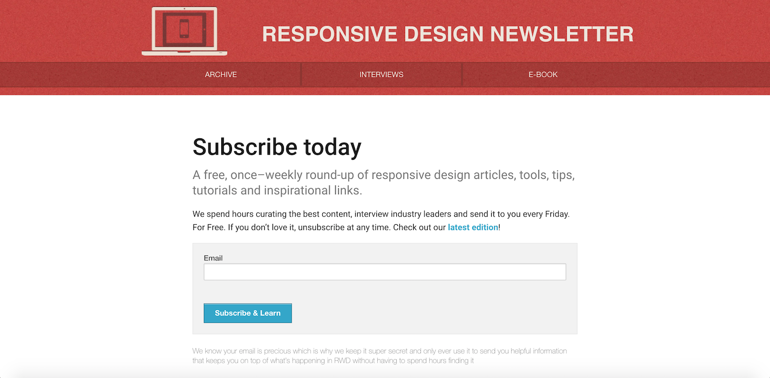 responsive-design-newsletter