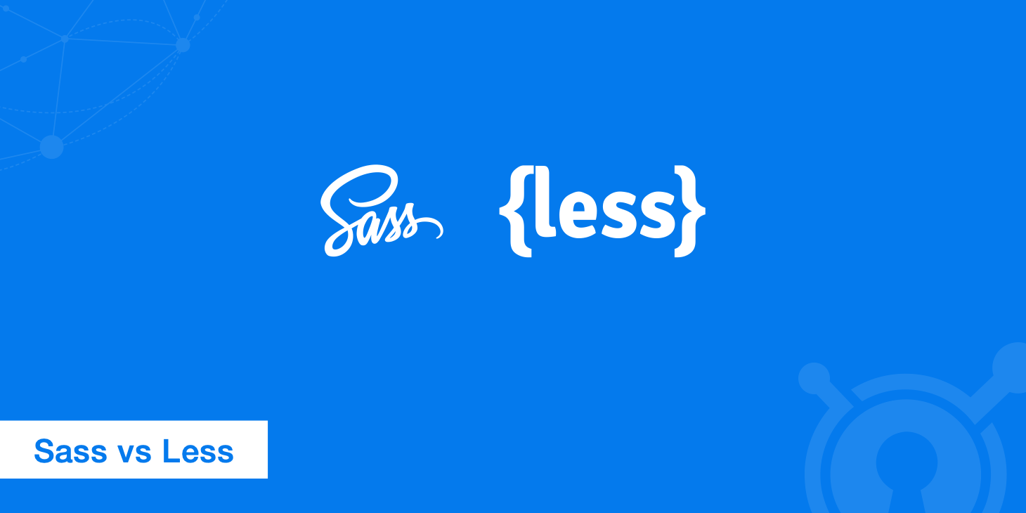 CSS Preprocessors - Sass vs Less