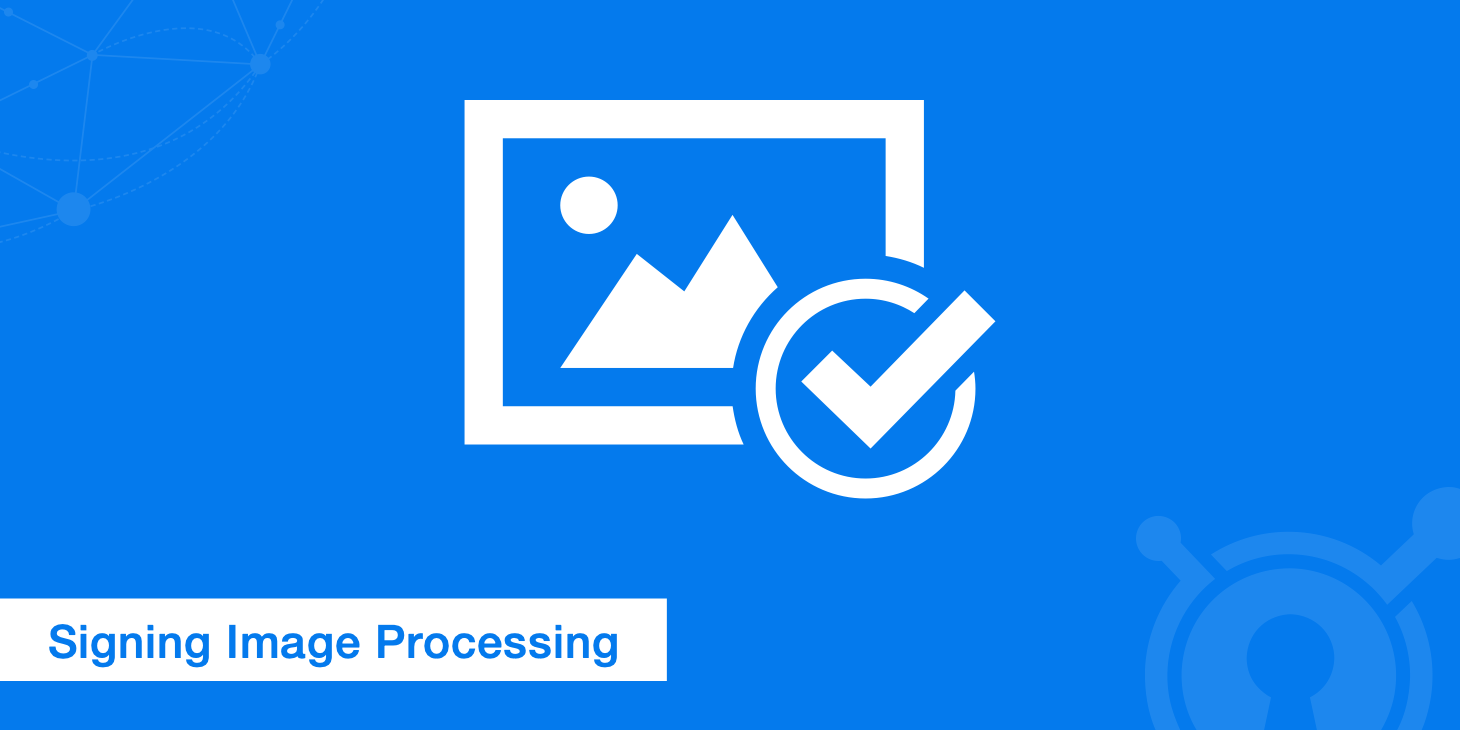 Signing Image Processing