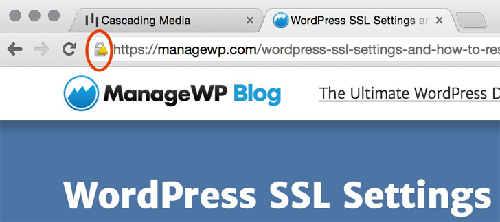 ssl mixed content warning