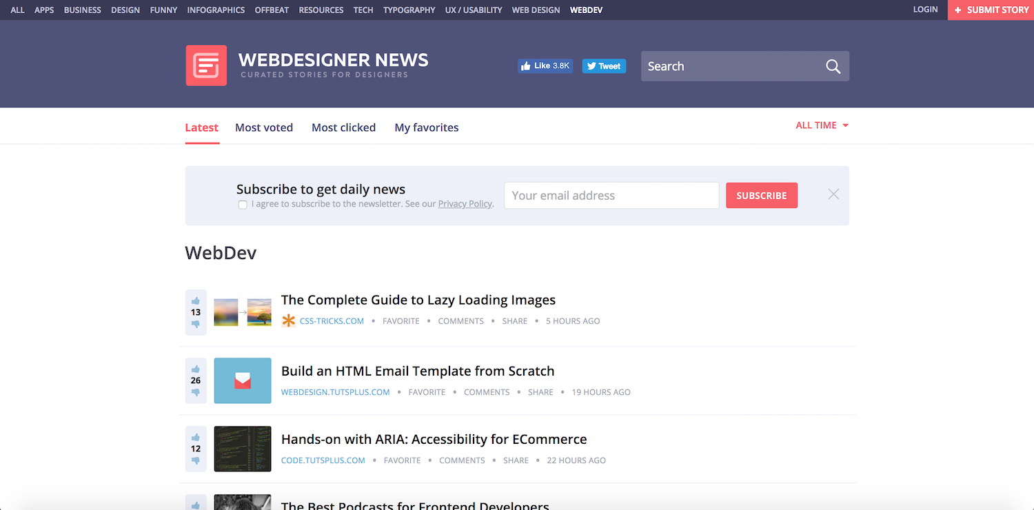 webdesignernews