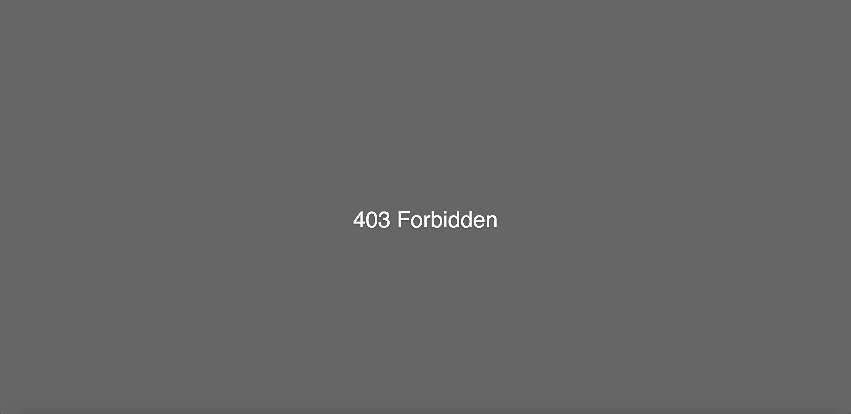 keycdn 403 forbidden error