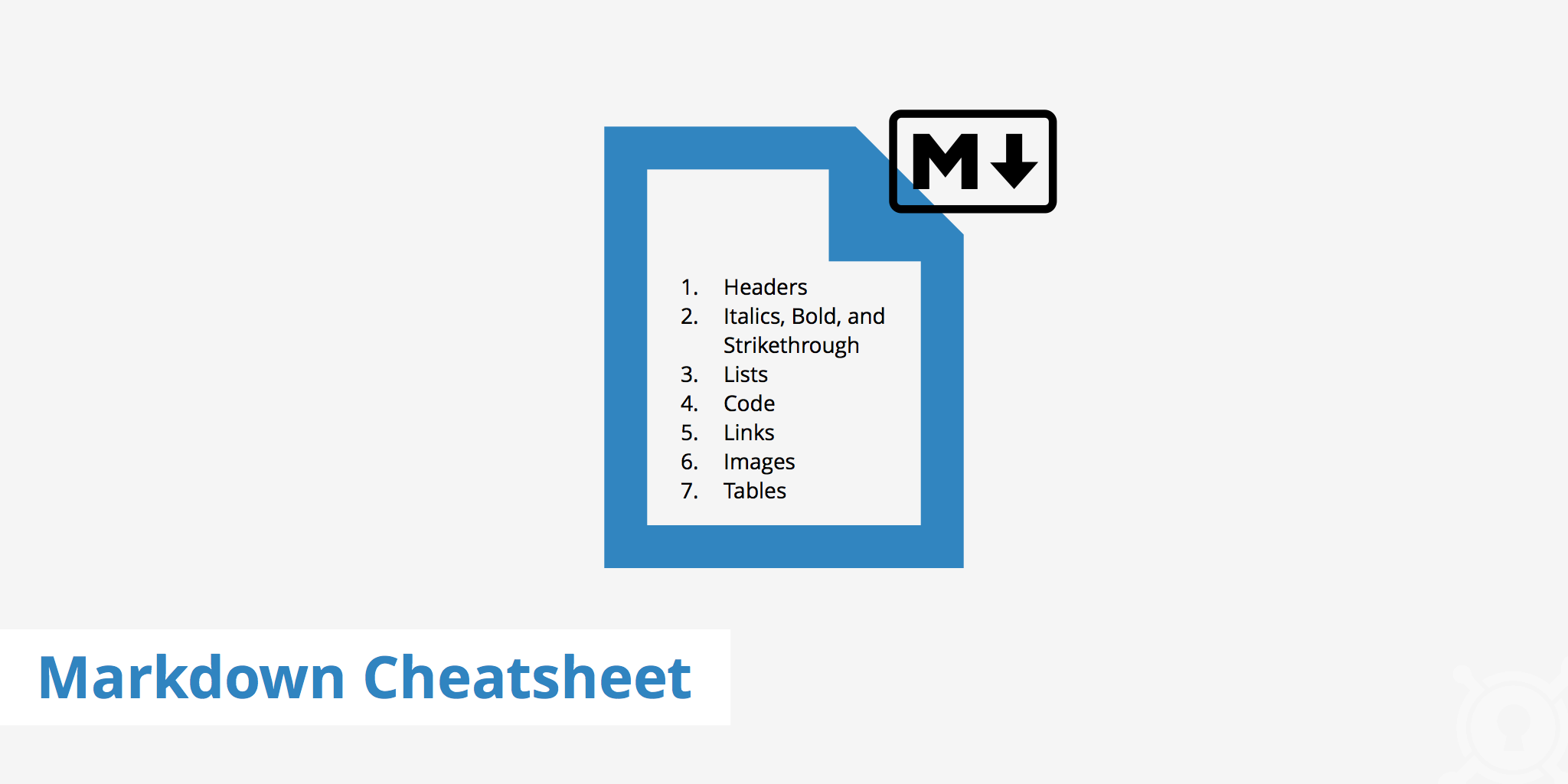 Markdown Cheat Sheet