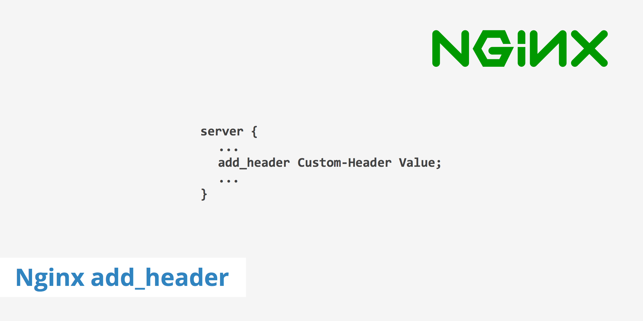 Using the Nginx add_header Directive