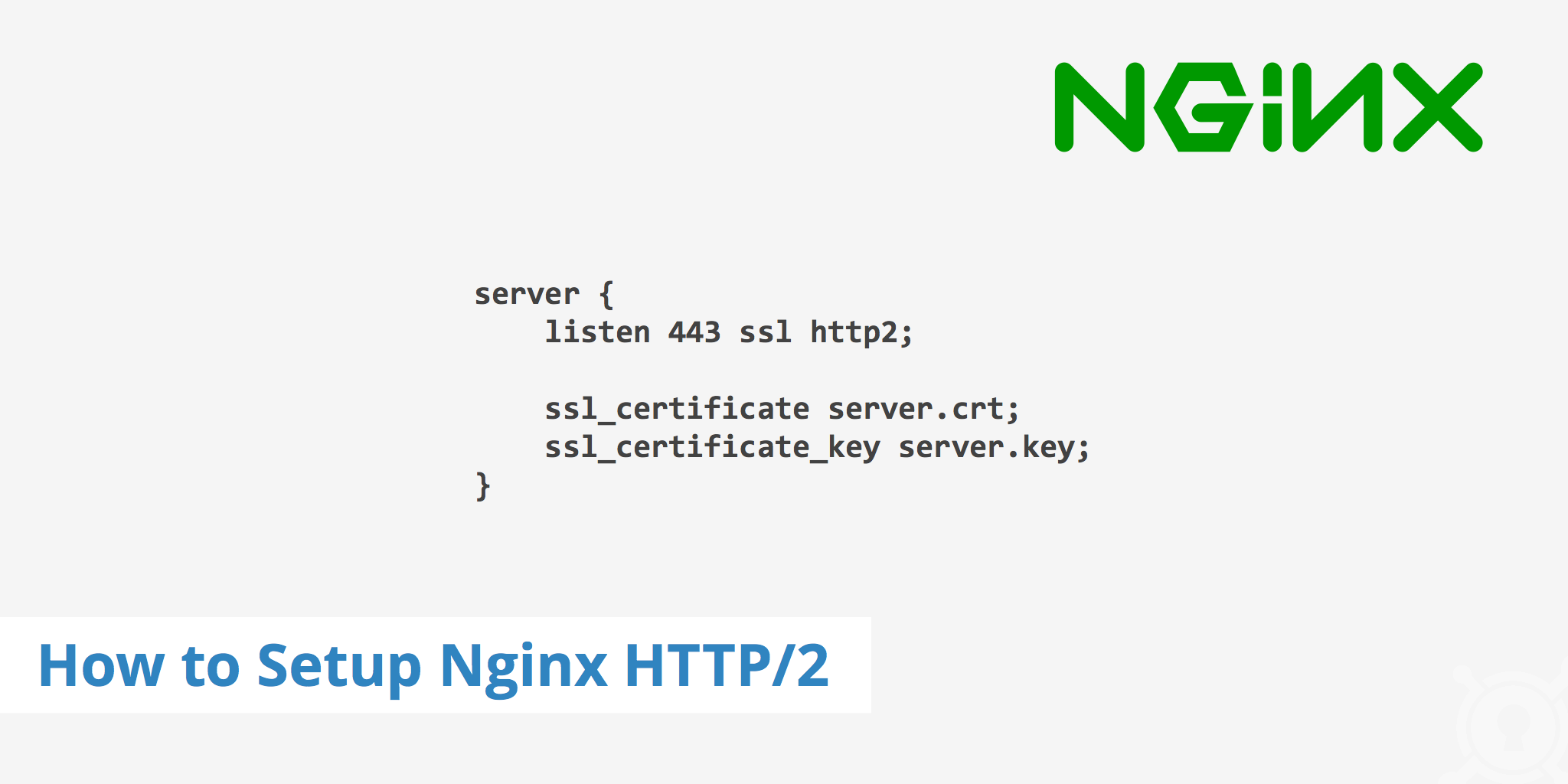 How to Setup Nginx HTTP/2