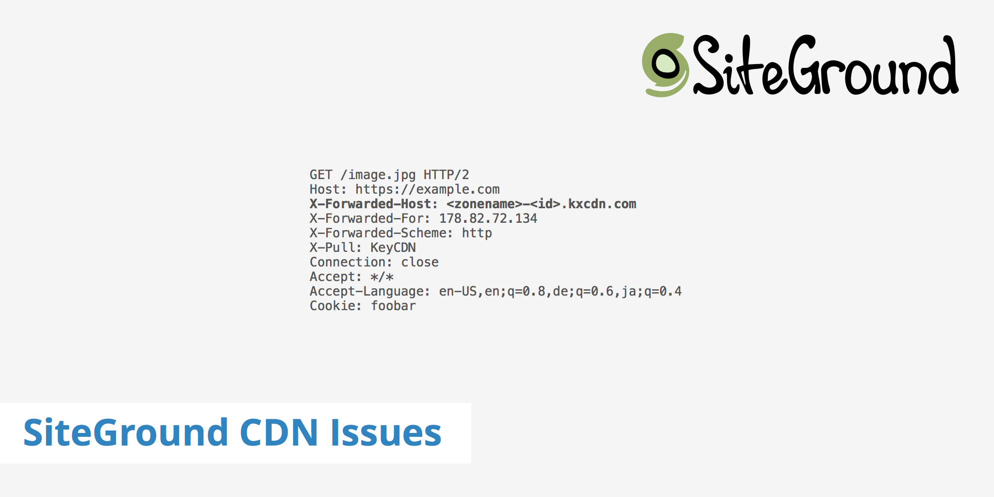 SiteGround CDN Issues